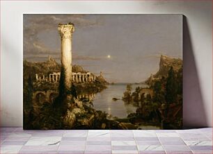 Πίνακας, Cole Thomas The Course of Empire Desolation 1836