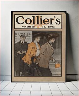Πίνακας, Collier's November 14, 1903 by Edward Penfield