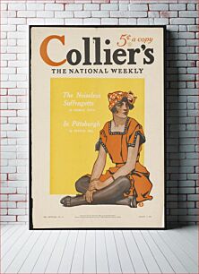Πίνακας, Collier's, the national weekly. by Edward Penfield