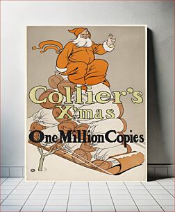 Πίνακας, Collier's X'mas, one million copies by Edward Penfield