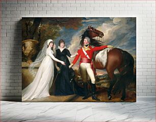 Πίνακας, Colonel William Fitch and His Sisters Sarah and Ann Fitch (1800–1801) by John Singleton Copley