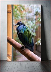 Πίνακας, Colorful Bird Perched Πολύχρωμο Πουλί Σκαρφαλωμένο
