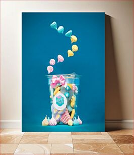 Πίνακας, Colorful Candy Assortment Πολύχρωμη Ποικιλία Καραμέλες