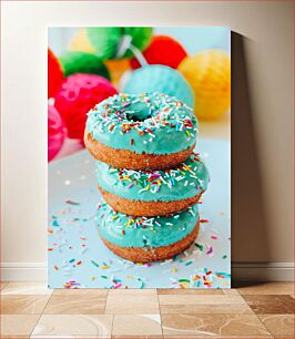 Πίνακας, Colorful Donuts Πολύχρωμα ντόνατς