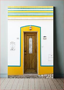 Πίνακας, Colorful Doorway Πολύχρωμη Πόρτα