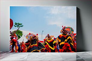 Πίνακας, Colorful Festival Parade Πολύχρωμη παρέλαση φεστιβάλ