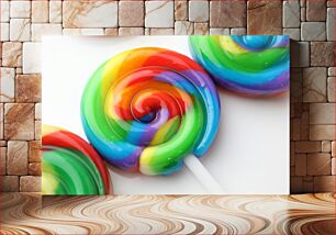 Πίνακας, Colorful Lollipops Πολύχρωμα γλειφιτζούρια