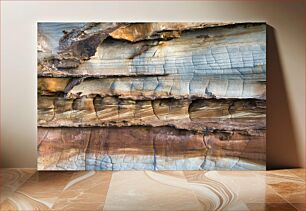 Πίνακας, Colorful Rock Formation Πολύχρωμος σχηματισμός βράχου