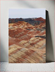 Πίνακας, Colorful Sandstone Hills Πολύχρωμοι Sandstone Hills
