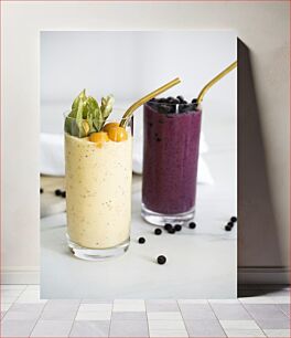 Πίνακας, Colorful Smoothies Πολύχρωμα Smoothies