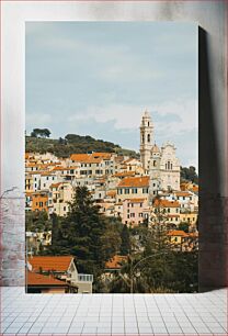 Πίνακας, Colorful Townscape with Church Πολύχρωμο αστικό τοπίο με εκκλησία