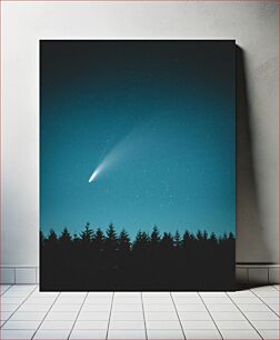 Πίνακας, Comet Over Forest Comet Over Forest