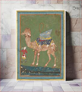 Πίνακας, Composite Camel with Attendant, third quarter 16th century
