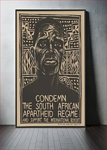 Πίνακας, Condemn the South African apartheid regime and support the international boycott