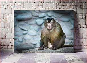 Πίνακας, Contemplative Monkey Στοχαστικός Πίθηκος