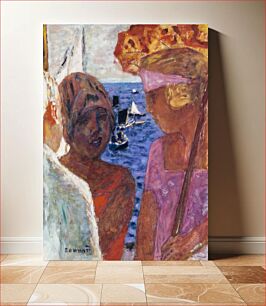 Πίνακας, Conversation in Arcachon (1926-1930) by Pierre Bonnard