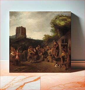 Πίνακας, Conviviality Near the Inn (early 1650s) by Constantijn van Renesse