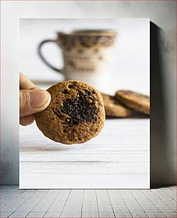 Πίνακας, Cookie and Coffee Μπισκότο και καφές