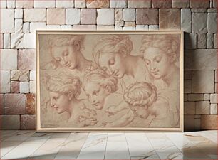 Πίνακας, Copies after Raphael's 'The Finding of Moses' by Michel Corneille the Younger, after Raphael (Raffaello Sanzio or Santi)