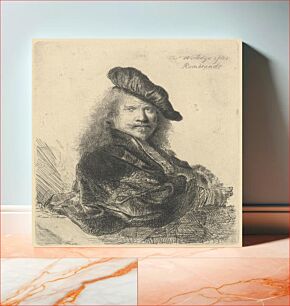 Πίνακας, Copy of Rembrandt Self-Portrait