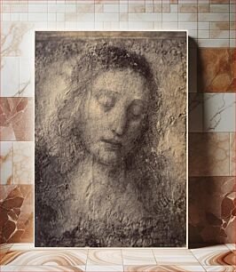 Πίνακας, Copy of the head of Christ from Leonardo da Vinci's “The Last Supper” by Léon Gérard