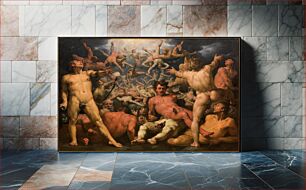 Πίνακας, Cornelis Cornelisz. van Haarlem - The Fall of the Titans
