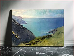 Πίνακας, Cornish Headlands (1898) by Abbott Handerson Thayer