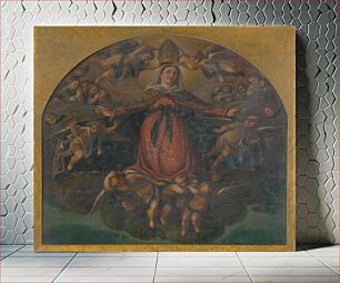 Πίνακας, Coronation of the virgin