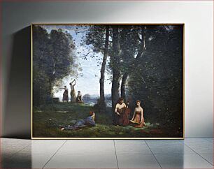 Πίνακας, Corot concert champêtre Condé Chantilly