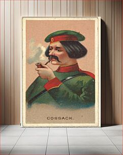 Πίνακας, Cossack, from World's Smokers series (N33) for Allen & Ginter Cigarettes