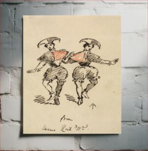 Πίνακας, Costume Design for two Morris Dancers