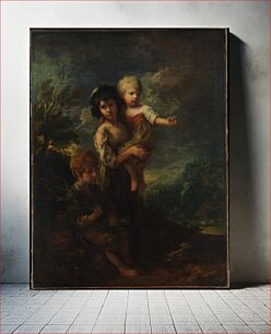 Πίνακας, Cottage Children (The Wood Gatherers) by Thomas Gainsborough