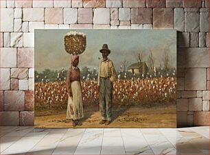 Πίνακας, Cotton Pickers by William Aiken Walker