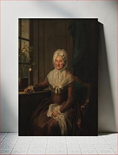 Πίνακας, Countess Anna Joachima Danneskiold-Laurvigen, née Ahlefeldt, painted in her 74th year by Jens Juel