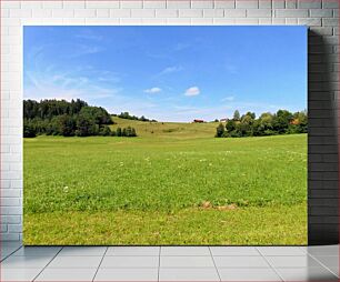 Πίνακας, Countryside Hillside Εξοχή Λόφος