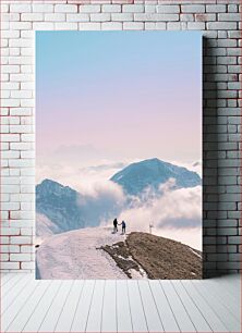 Πίνακας, Couple in the Mountains Ζευγάρι στα βουνά