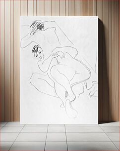 Πίνακας, Couple (Paar) by Ernst Ludwig Kirchner
