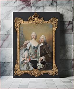 Πίνακας, Court jeweler Christopher Fabritius and wife Gundel, née Berntz by Peder Als