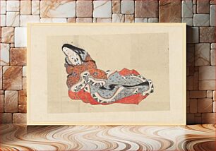 Πίνακας, Court Lady, School of Katsushika Hokusai