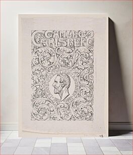Πίνακας, Cover for catalogue, "Gl. Carlsberg Exhibition" by Waldemar Bøhme