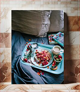 Πίνακας, Cozy Breakfast in Bed Άνετο πρωινό στο κρεβάτι