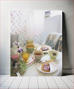 Πίνακας, Cozy Breakfast Setup Ρύθμιση ζεστού πρωινού