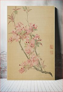 Πίνακας, Crabapple Blossoms by Ma Yuanyu