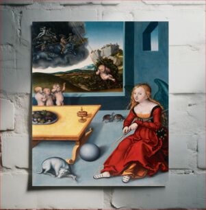 Πίνακας, Cranach, Lucas d. Ä. - Die Melancholie - 1532