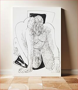 Πίνακας, Crawling Woman, plate 5 from the portfolio “Day and Dream” by Max Beckmann