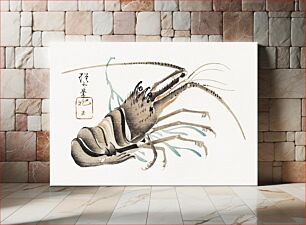Πίνακας, Crayfish (1830) by Yamada Hogyoku
