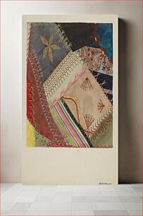 Πίνακας, Crazy Quilt (ca. 1940) by Edith Towner