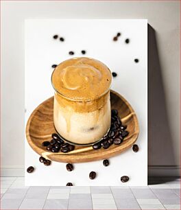 Πίνακας, Creamy Iced Coffee Κρεμώδης Παγωμένος Καφές