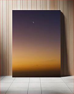Πίνακας, Crescent Moon at Dusk Ημισέληνος στο σούρουπο