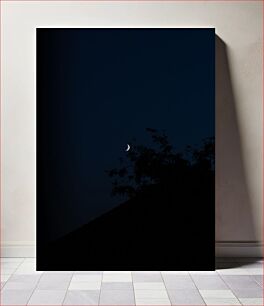 Πίνακας, Crescent Moon at Night Ημισέληνος τη νύχτα